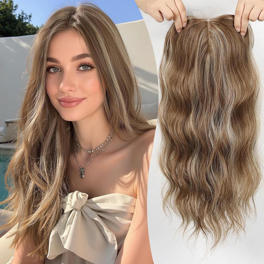 🔥Last Day:60% Off🌷2026 New Lightweight & Breathable Wavy Hair Topper