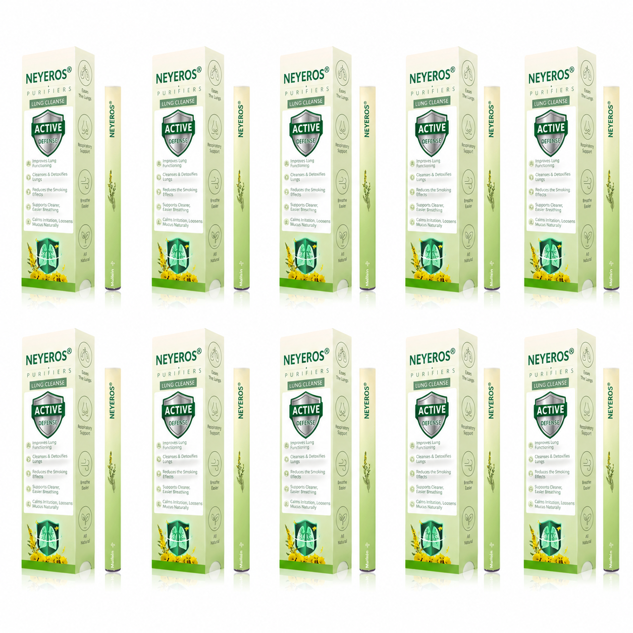 🎐NEYEROS® Botanical Mullein Respiratory Inhaler  Breathe Easier, Feel Clearer & Support Everyday Respiratory Comfort🎗