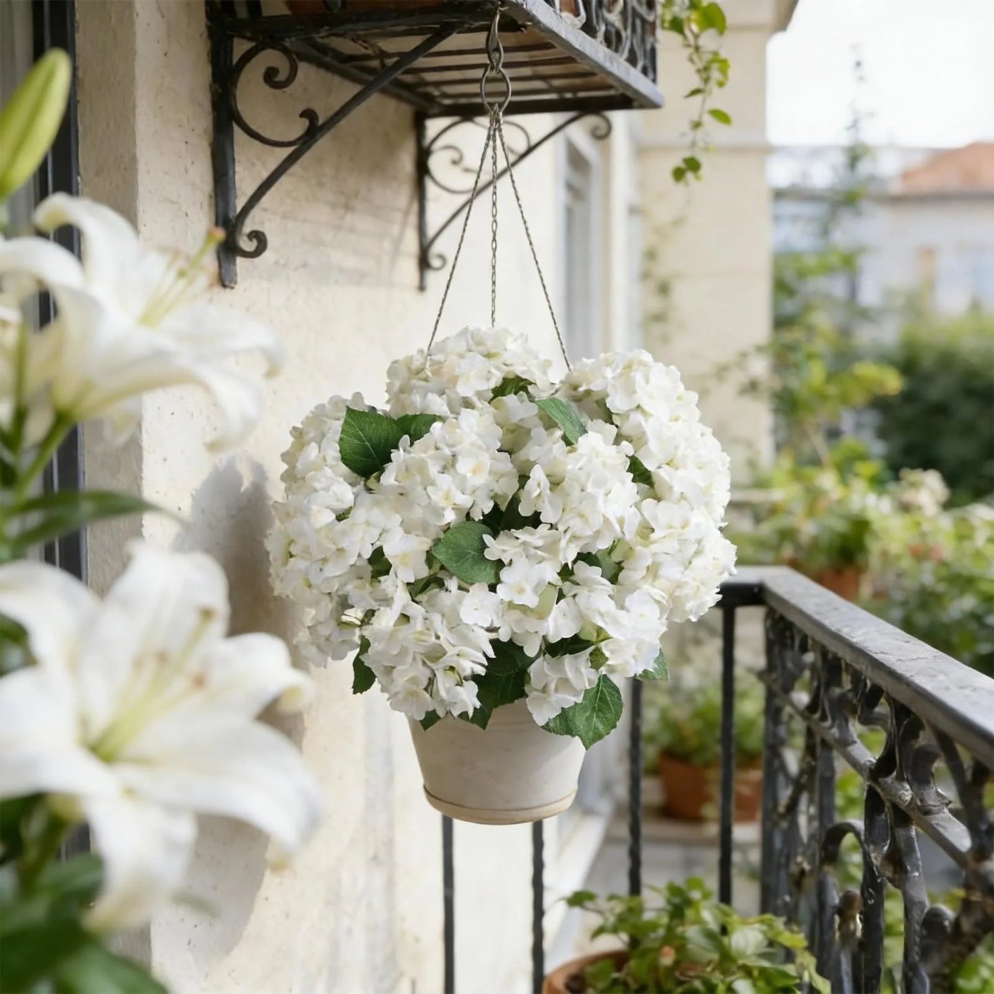 ✨This Week's Special Price $19.97💥🔥Artificial Outdoor Hydrangea Flowers - UV resistant, Waterproof, Windproof