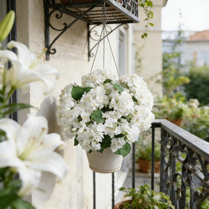 ✨This Week's Special Price $19.97💥🔥Artificial Outdoor Hydrangea Flowers - UV resistant, Waterproof, Windproof