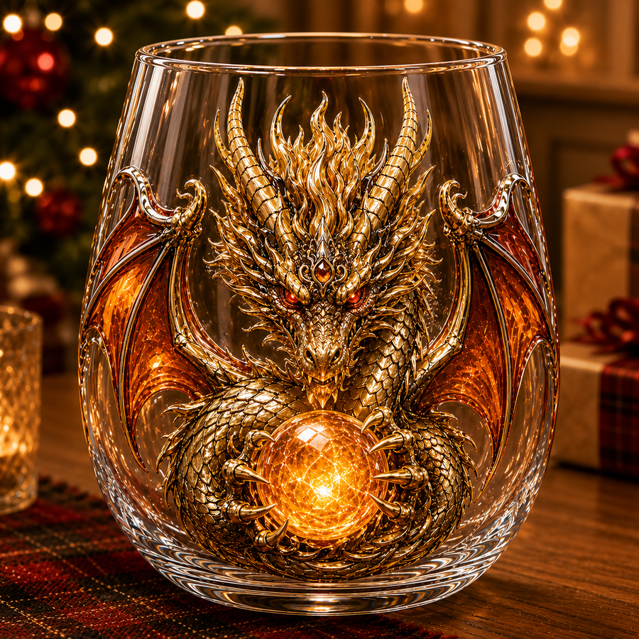 Abyss Shadow Dragon glass