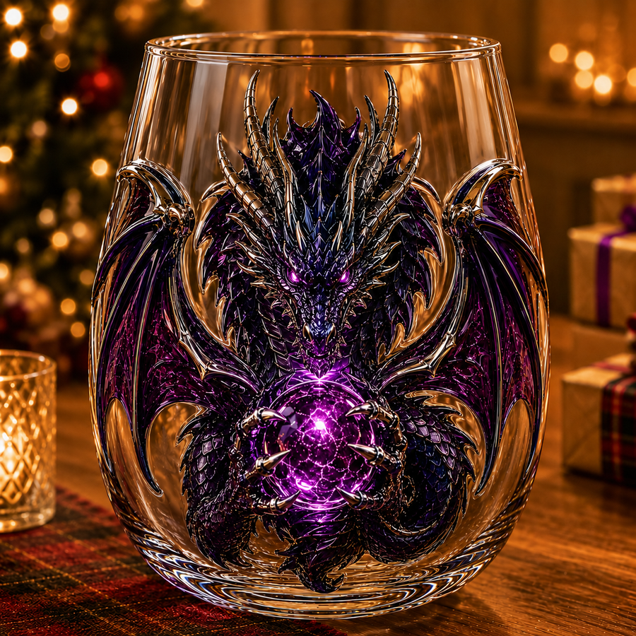 Amethyst Arcane Dragon glass
