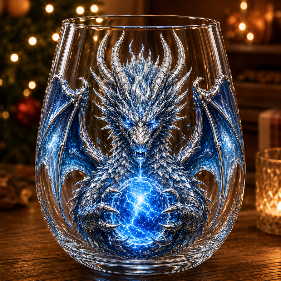 Frost Thunder Dragon glass