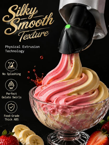 🍦 Healthy Fruit Ice Cream Maker | 100% Natural Dessert | No Sugar Added | BPA-Free | Kids Safe 🍓