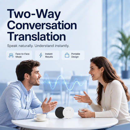 AI Pocket Translator – Real-Time Two-Way Voice Translation in 165+ Languages