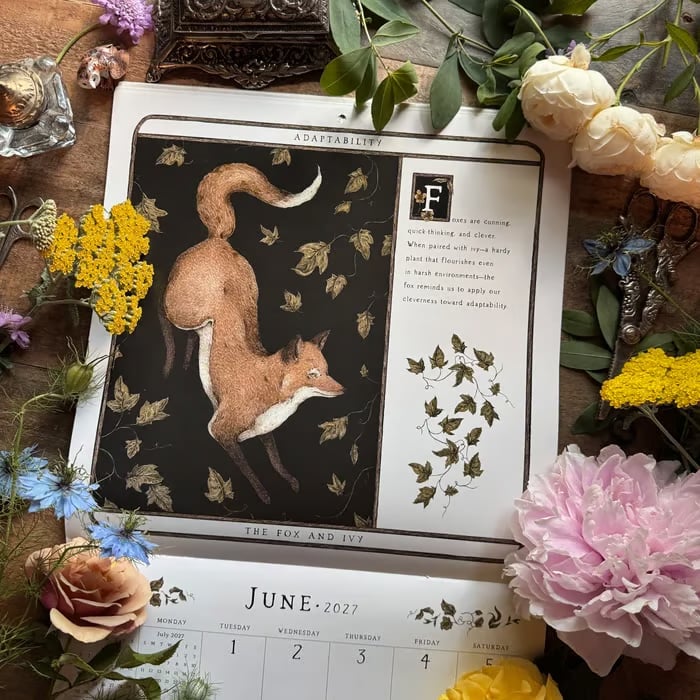 🌙 Woodland Warden 2027 Planner – A Year of Nature's Wisdom & Intention