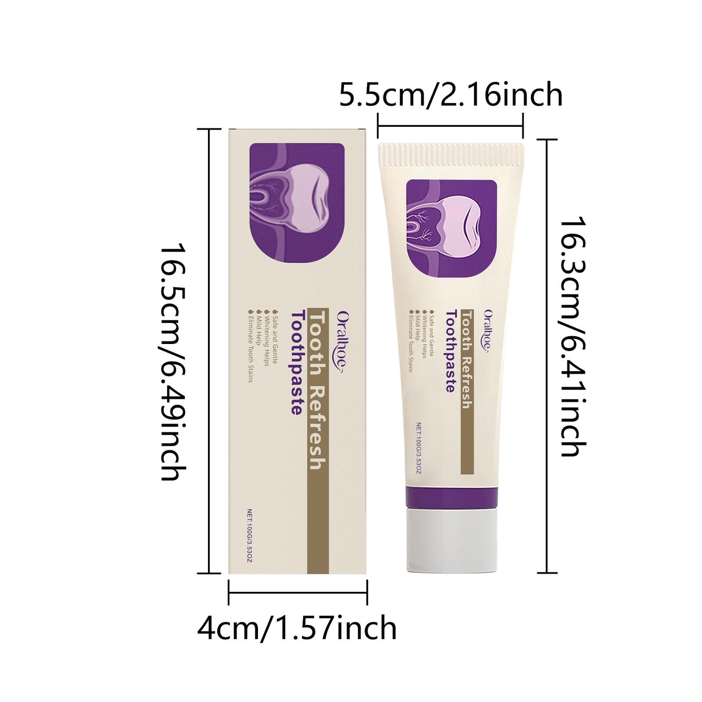 Toothpaste, Fresh Breath, Natural Ingredients, Gentle Care