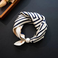 Navy Geo Stripe