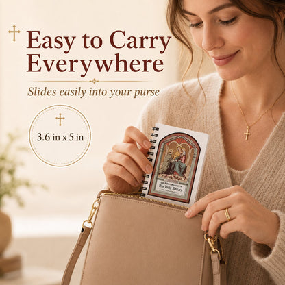 🔥LAST DAY 50% OFF - ✝️Pocket Size Rosary Meditation Book❤️The Rosary The Prayer That Saved My Life