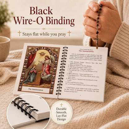 🔥LAST DAY 50% OFF - ✝️Pocket Size Rosary Meditation Book❤️The Rosary The Prayer That Saved My Life